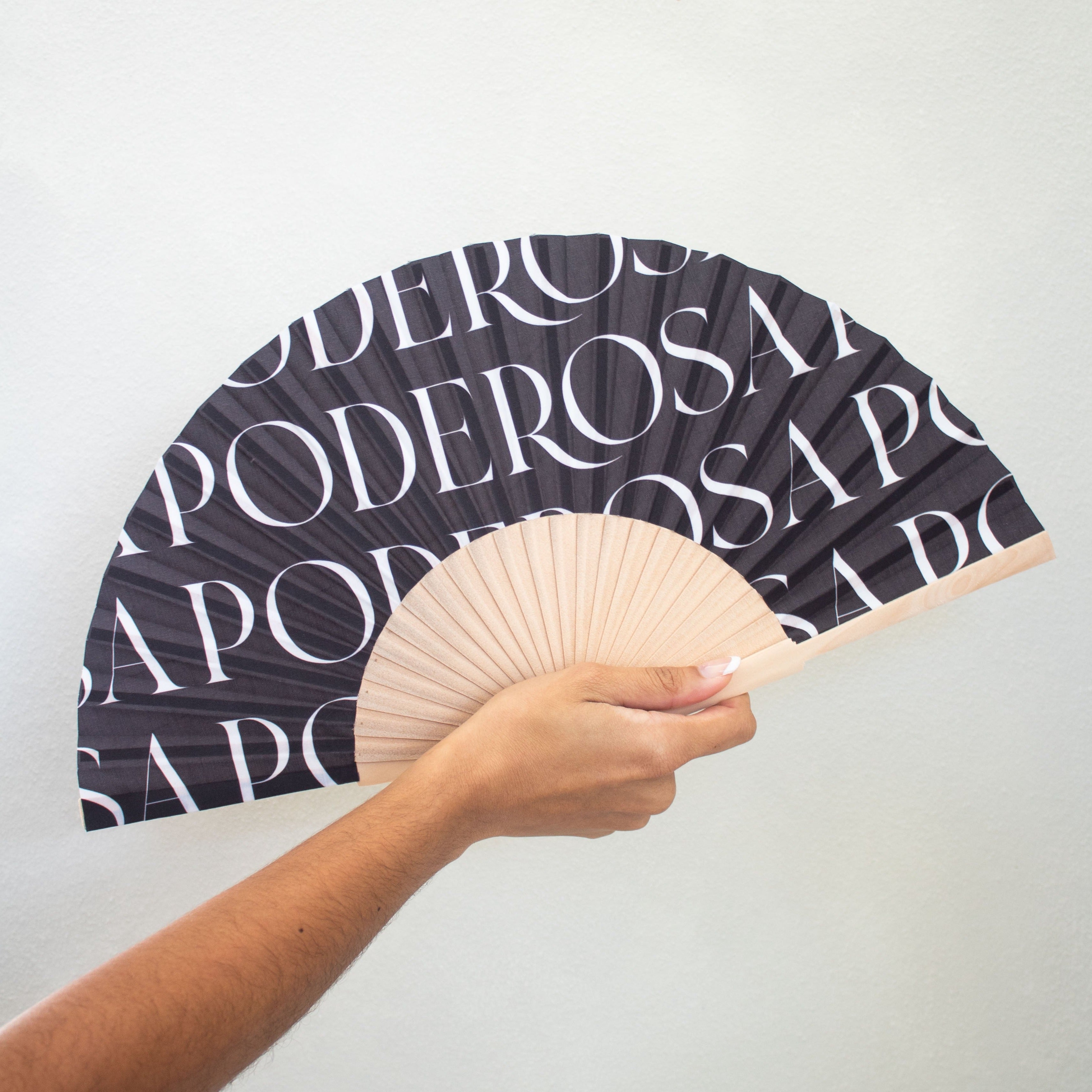 Abanico: Poderosa Negro