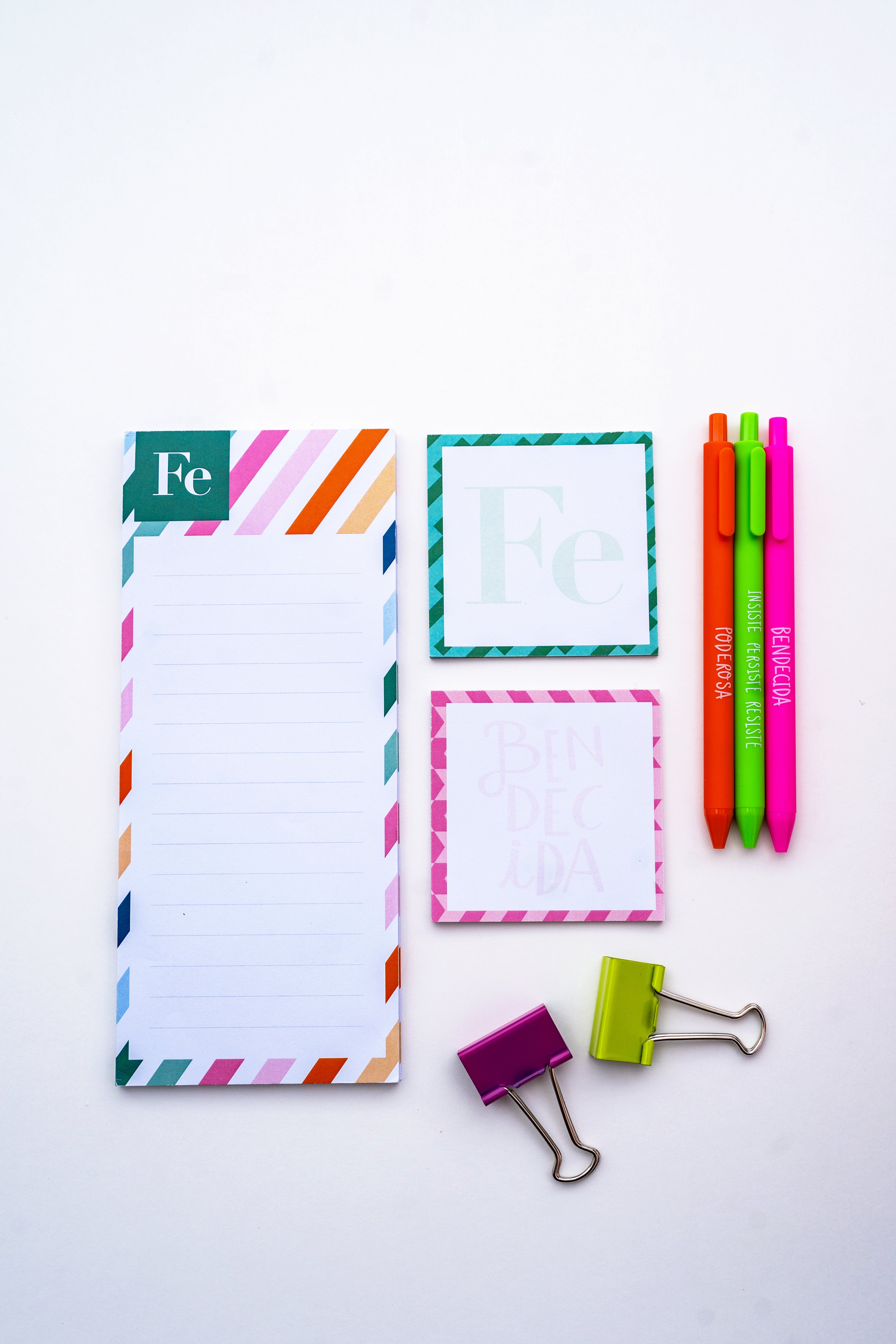 Stationary con mensaje inspiradores de Tilde and Company