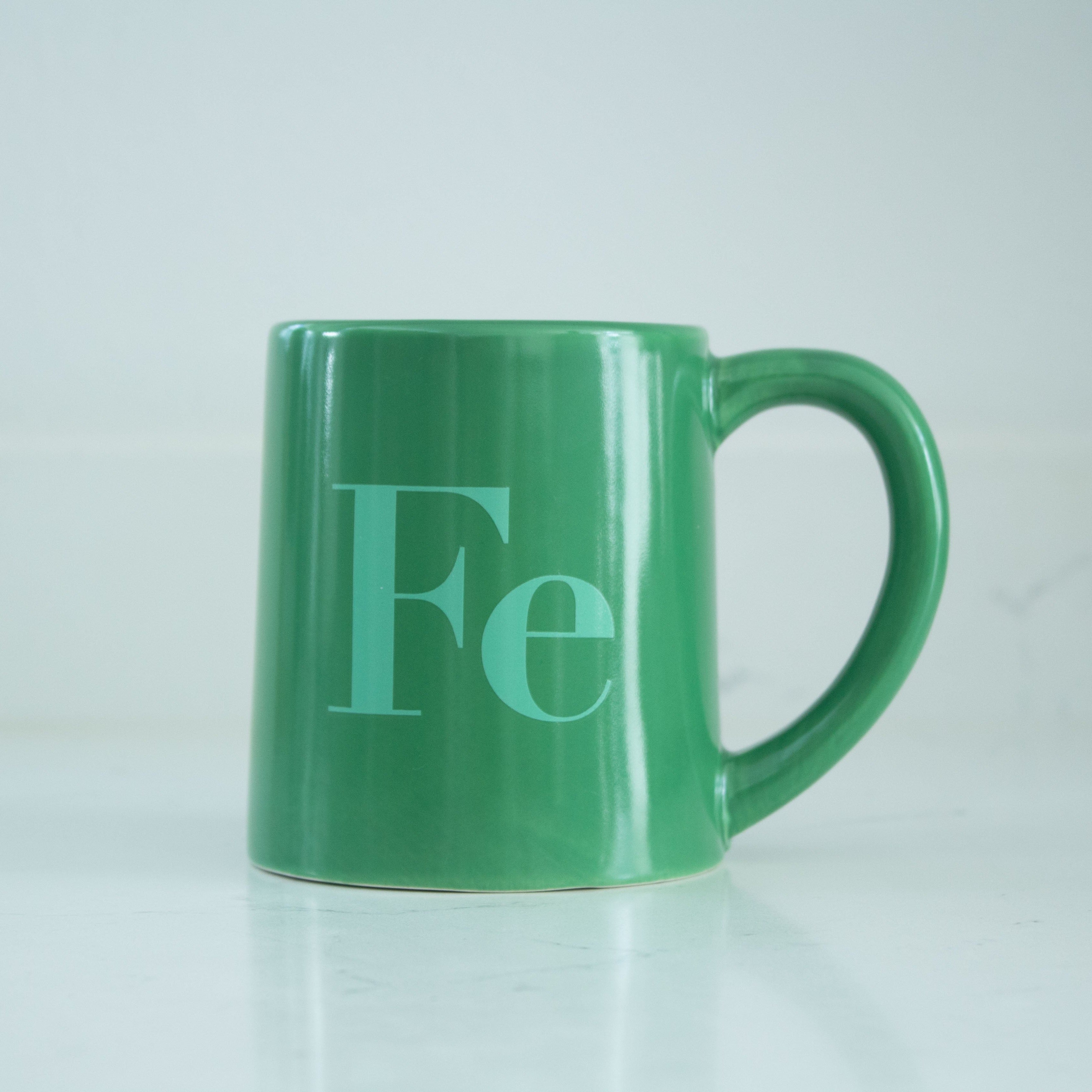 Taza de ceramica con mensaje de FE