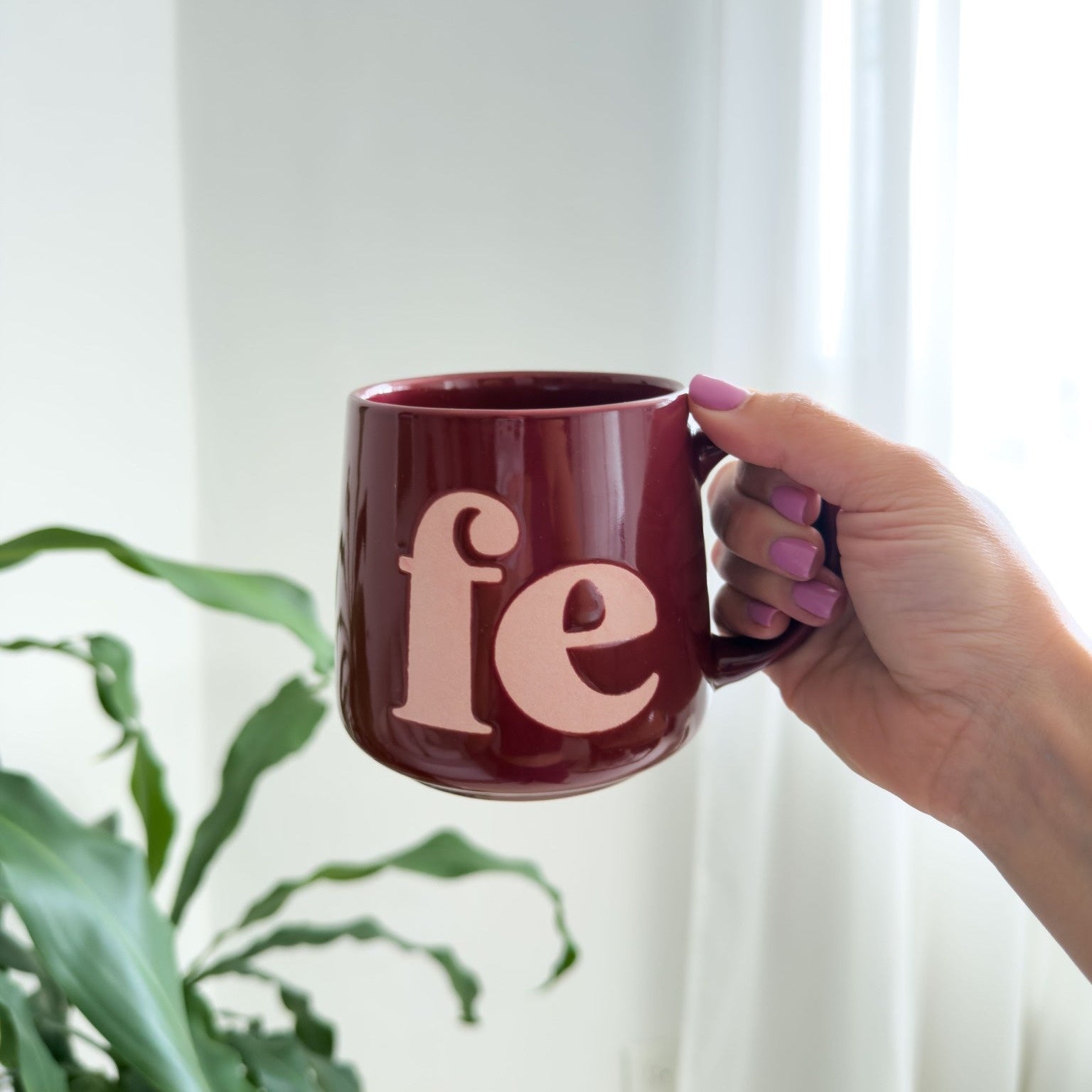 Taza: Fe Roja/Rosa