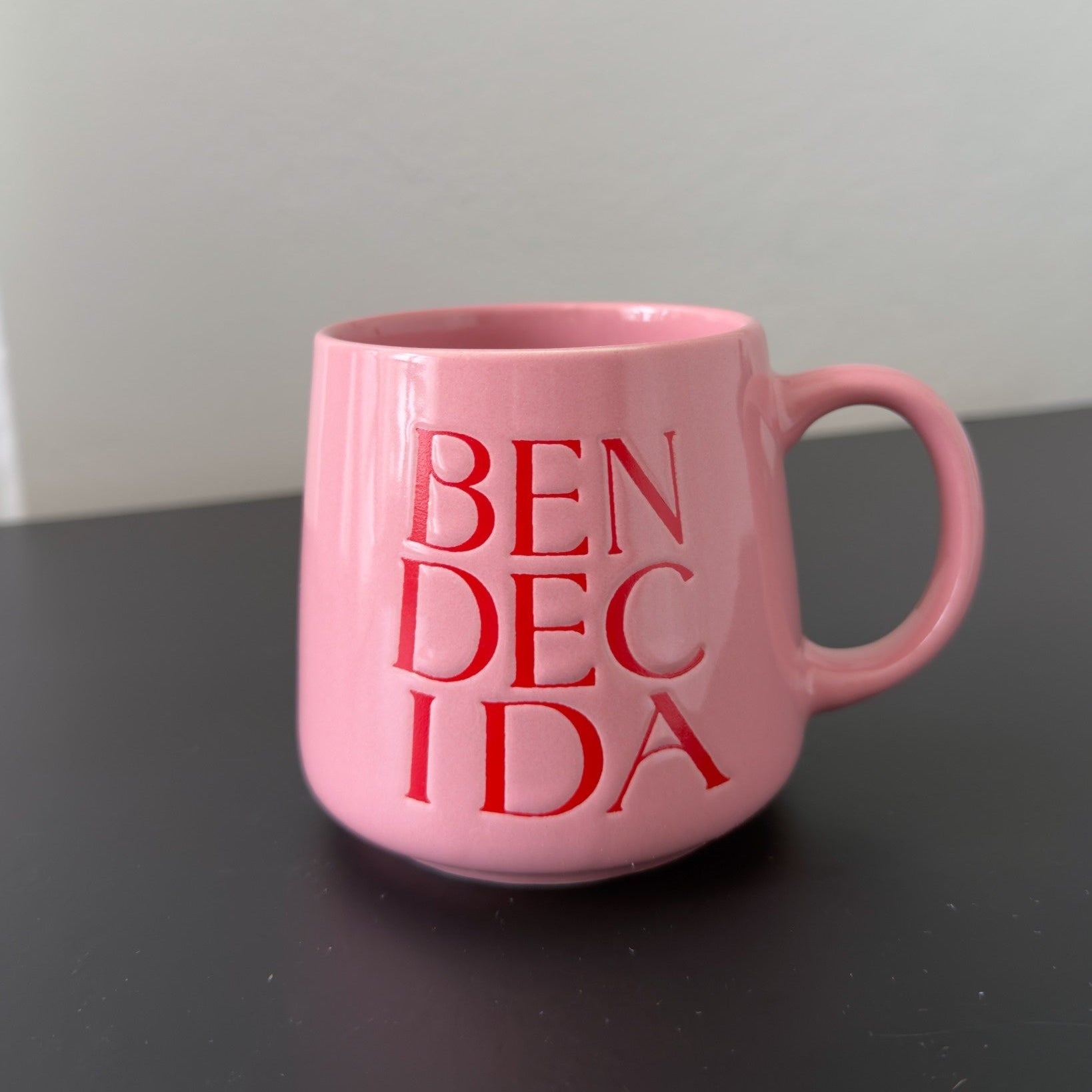 Taza: Bendecida Rosa/Roja