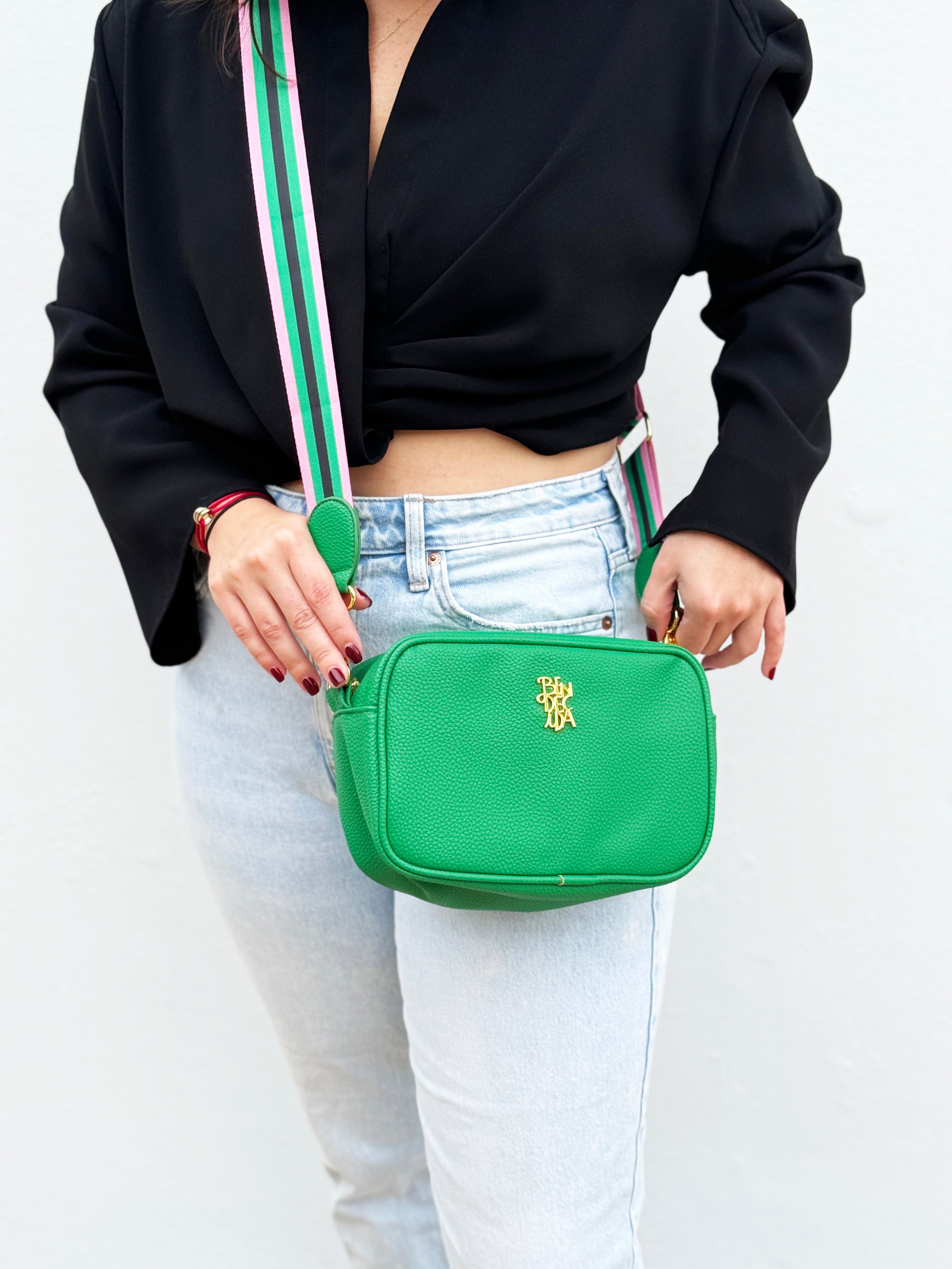 Bolso Crossbody: Bendecida Verde