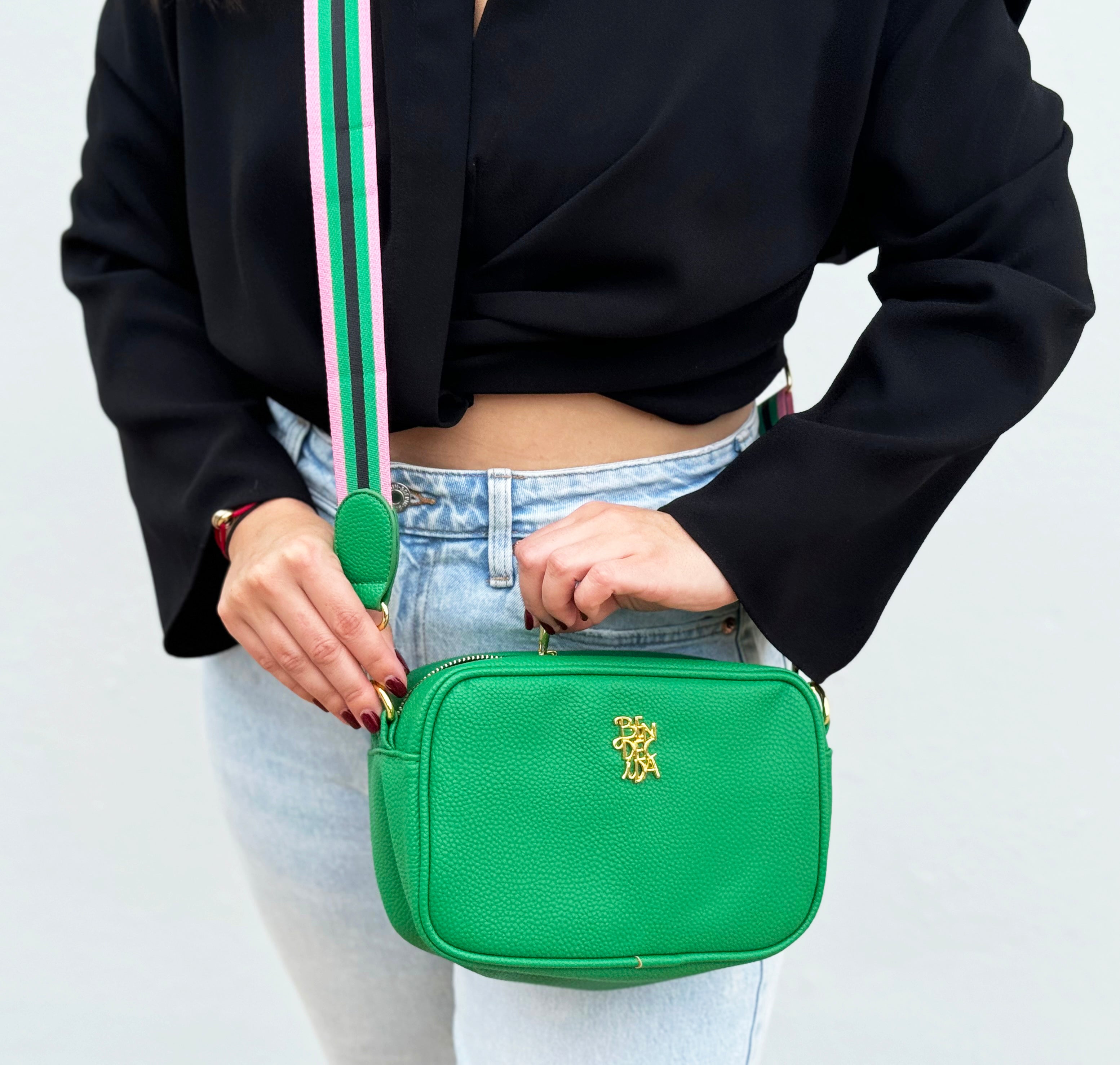 Bolso Crossbody: Bendecida Verde