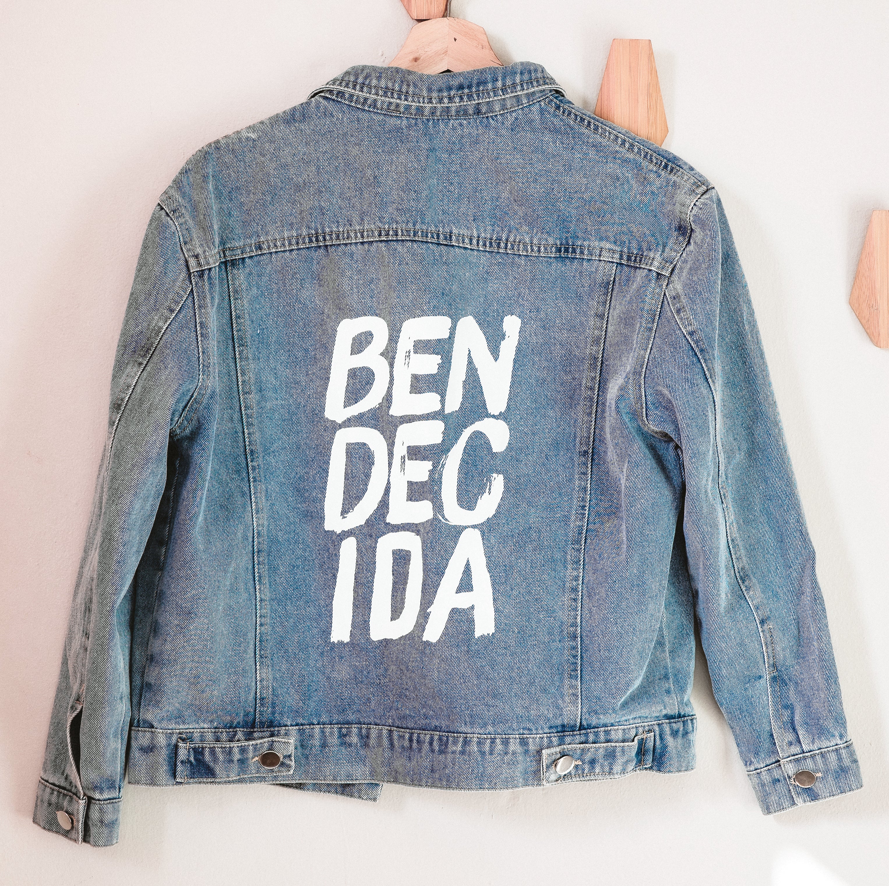 Chaqueta de jean: Bendecida
