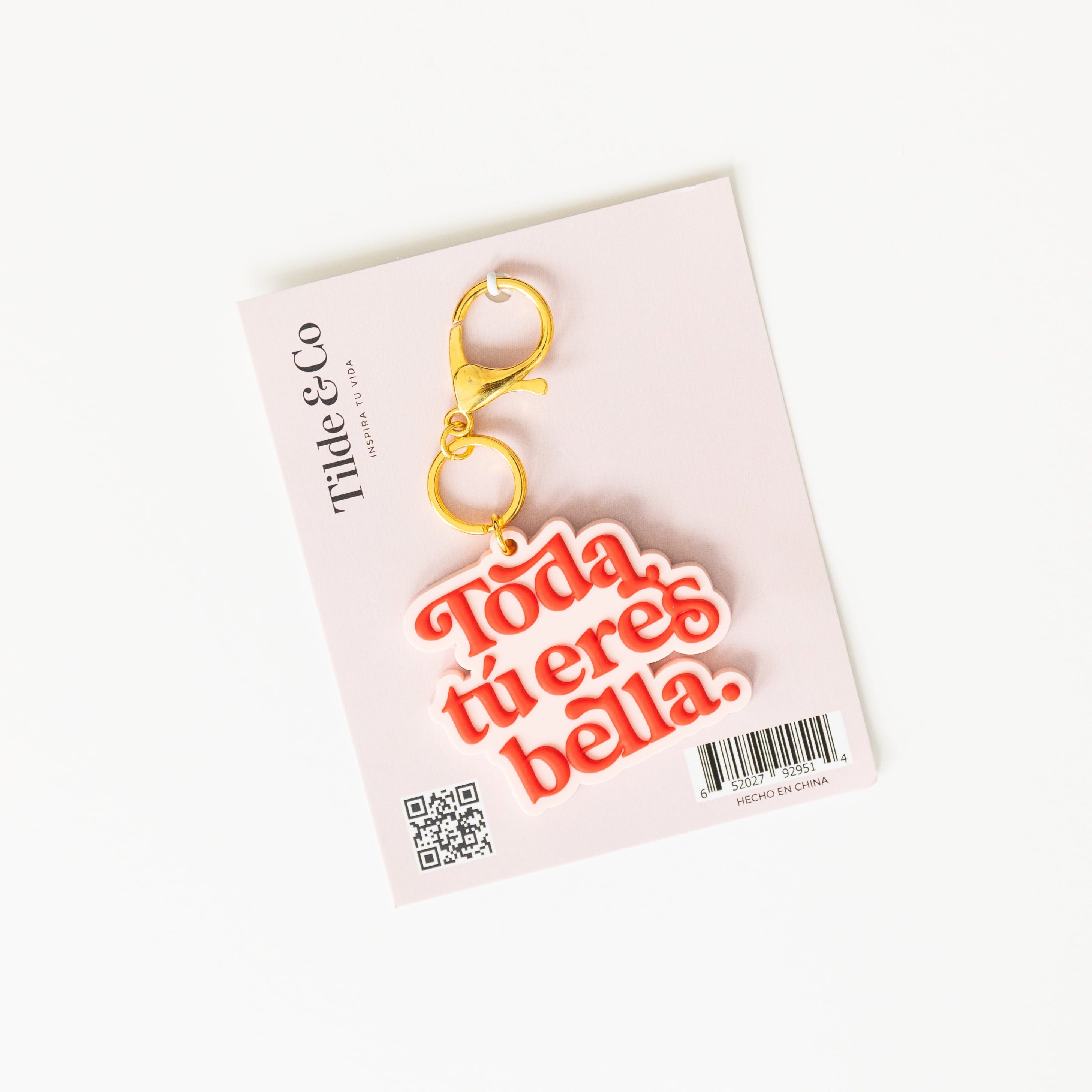 Llavero: Toda tú eres bella