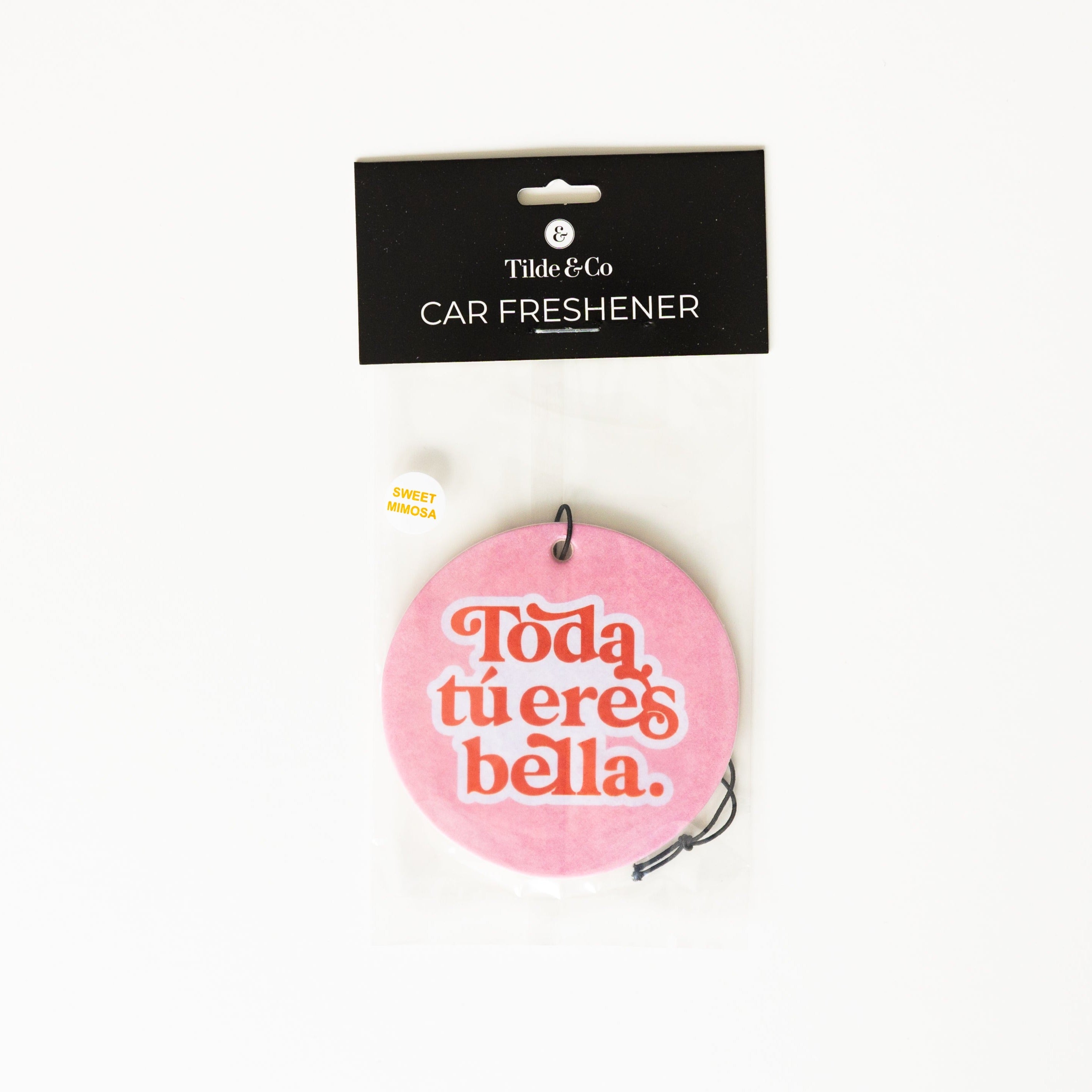 Car Freshener: Toda tú eres bella (Sweet Mimosa)