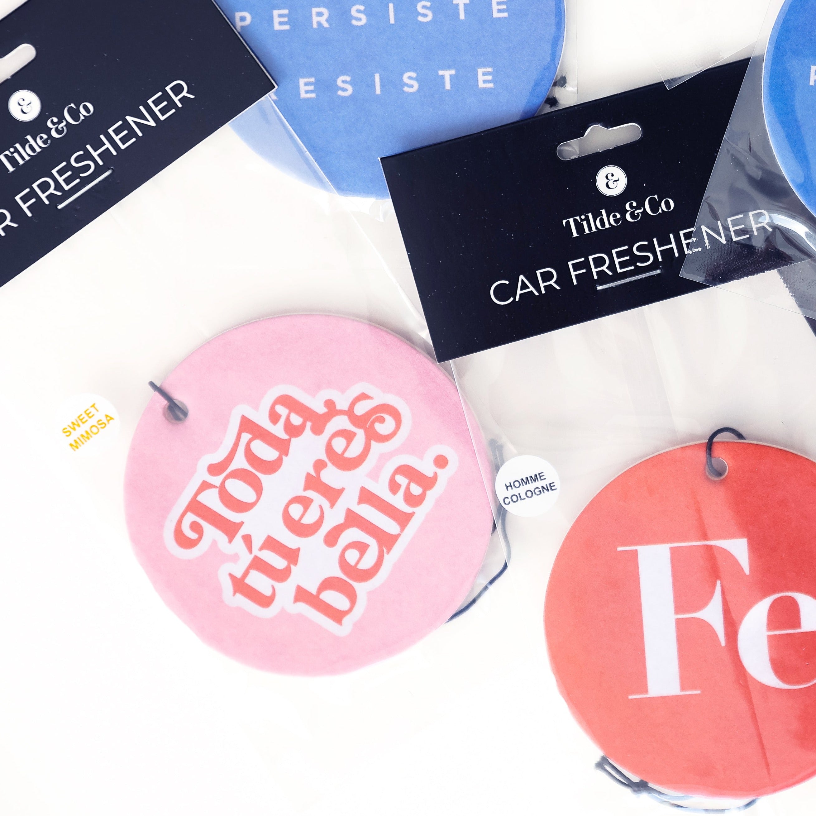 Car Freshener: Toda tú eres bella (Sweet Mimosa)