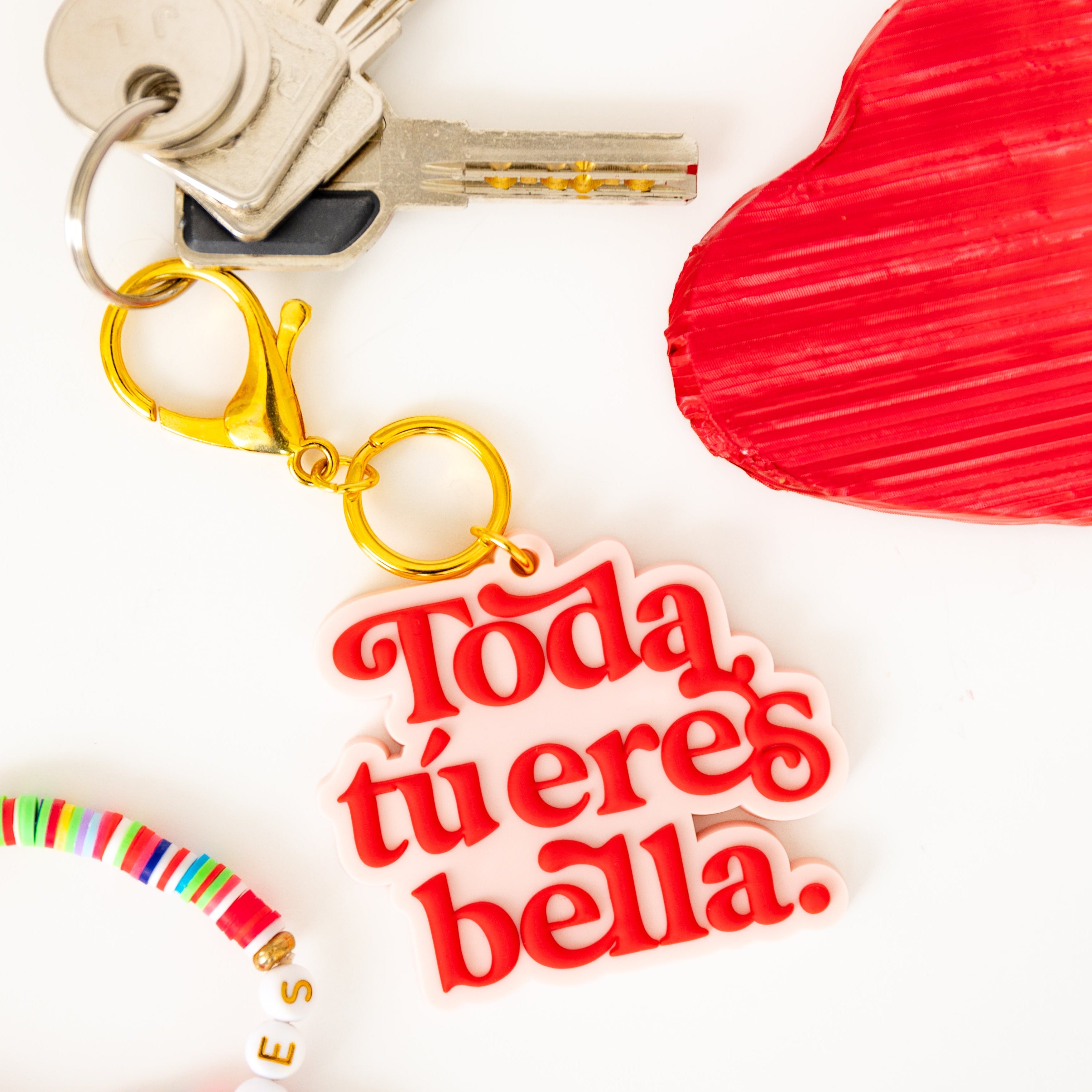 Llavero: Toda tú eres bella